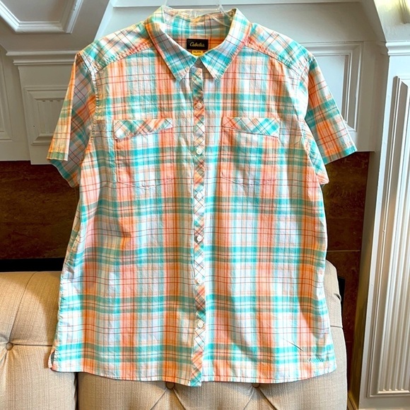Cabela's Other - 𝅺men’s Cabelas Button Down Short Sleeve Shirt (V)